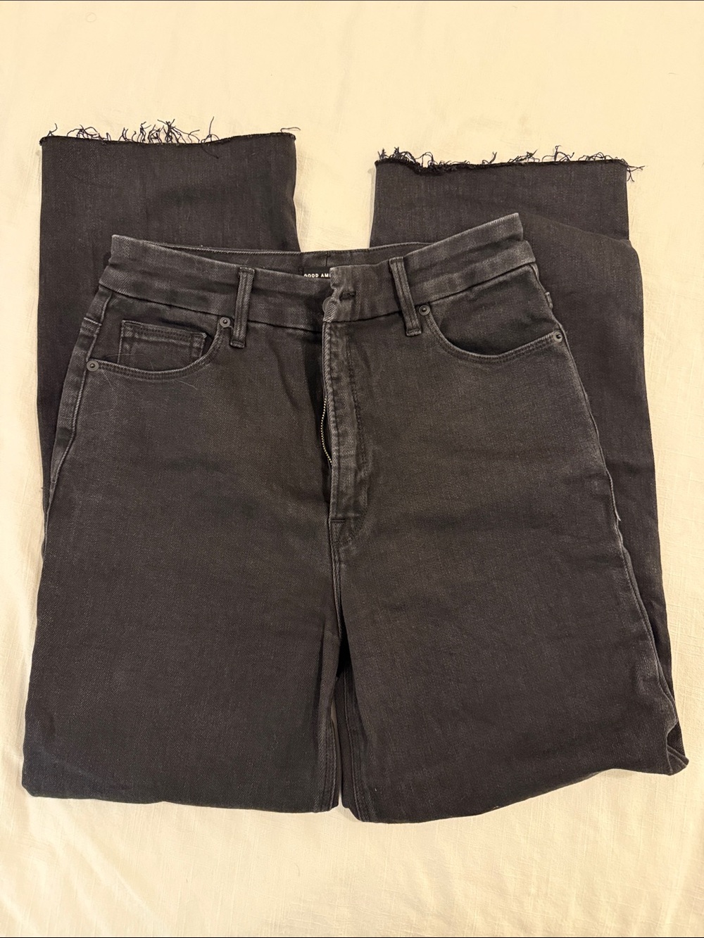 good american good true straight jeans